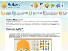 Tablet Screenshot of memaker.org